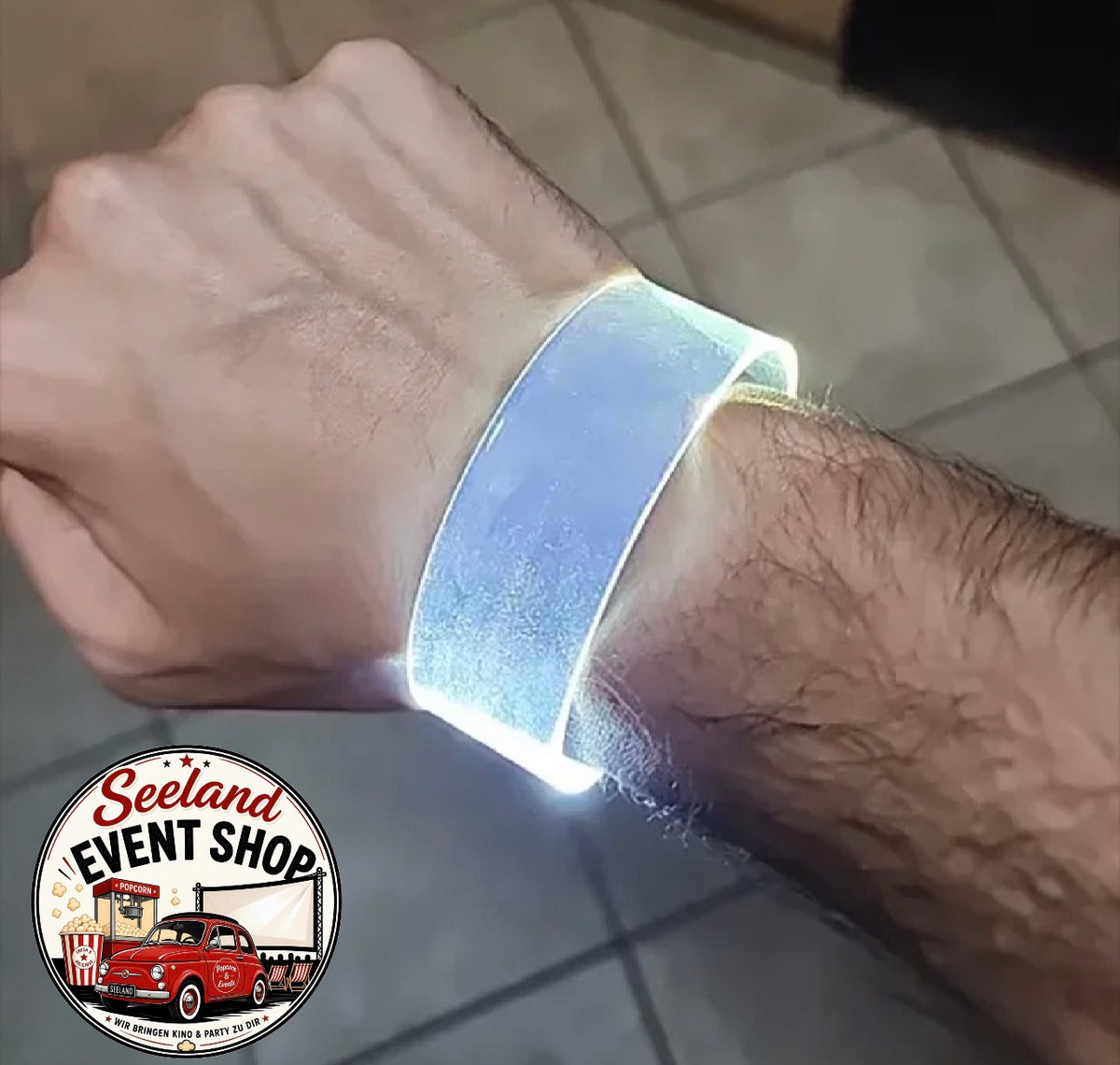 LED Sound-Armbänder – leuchten im Takt der Musik