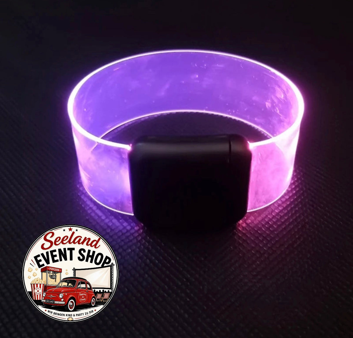 LED Sound-Armbänder – leuchten im Takt der Musik