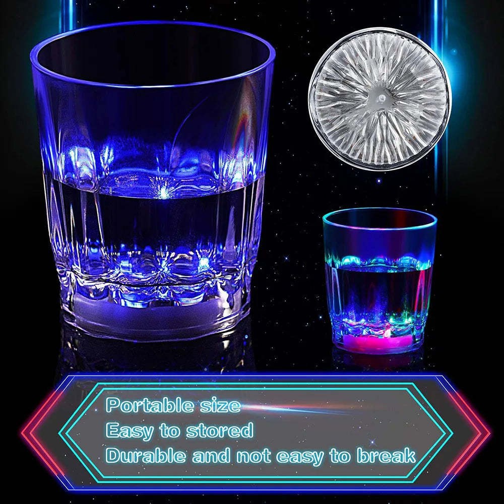 LED Shotgläser – leuchtende Partybecher