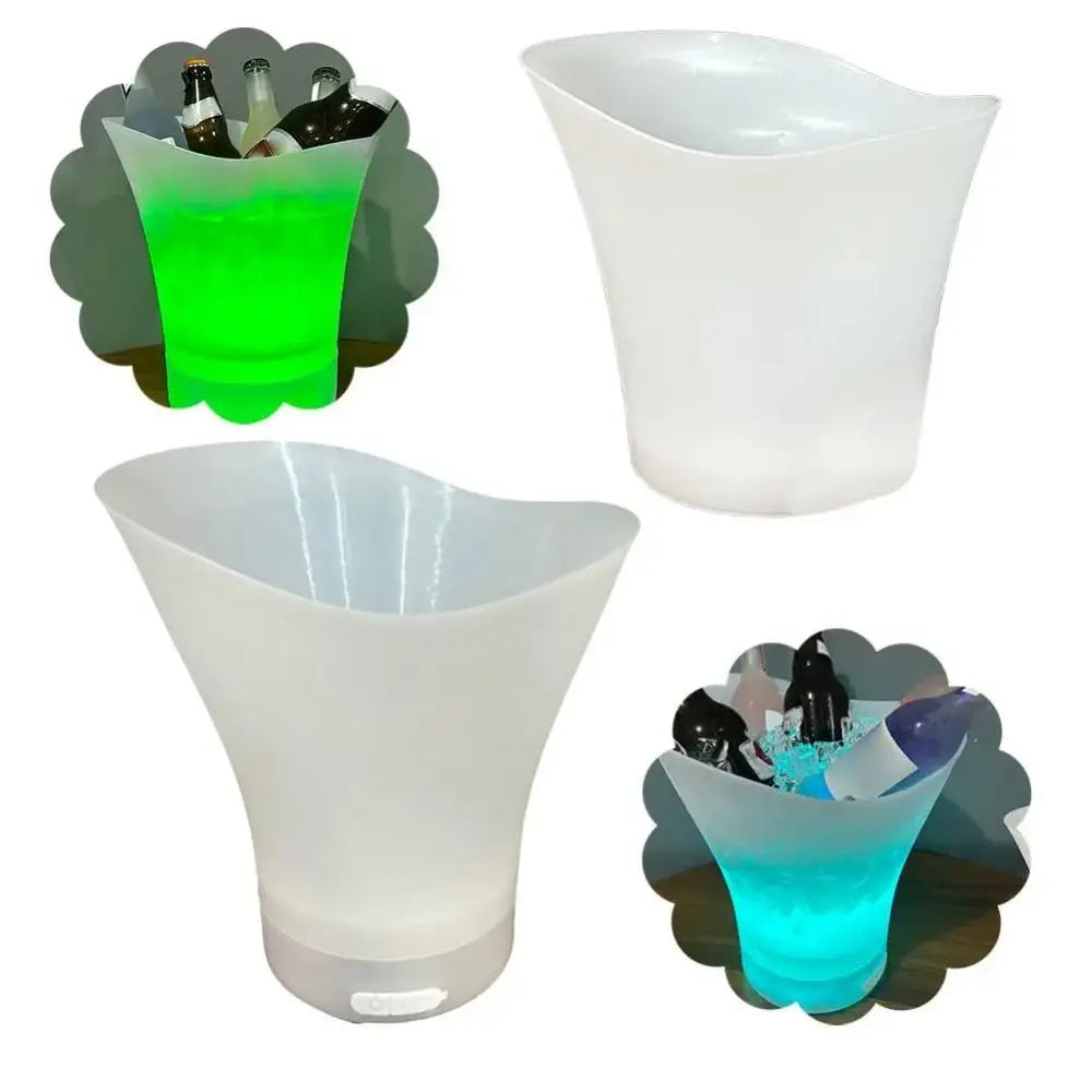LED Partykühler mit Bluetooth-Lautsprecher & 7 Farben