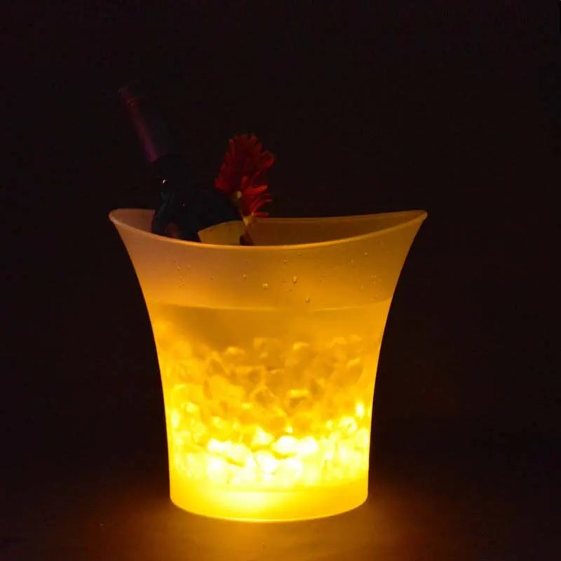 LED Ice Bucket 5L – leuchtender Getränkekühler