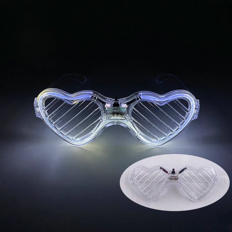 LED Partybrille – leuchtende Brille für Hochzeit & Party