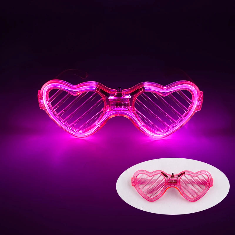 LED Partybrille – leuchtende Brille für Hochzeit & Party