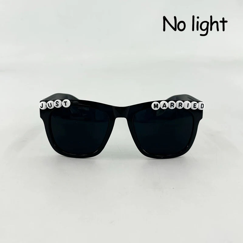 LED Partybrille – leuchtende Brille für Hochzeit & Party