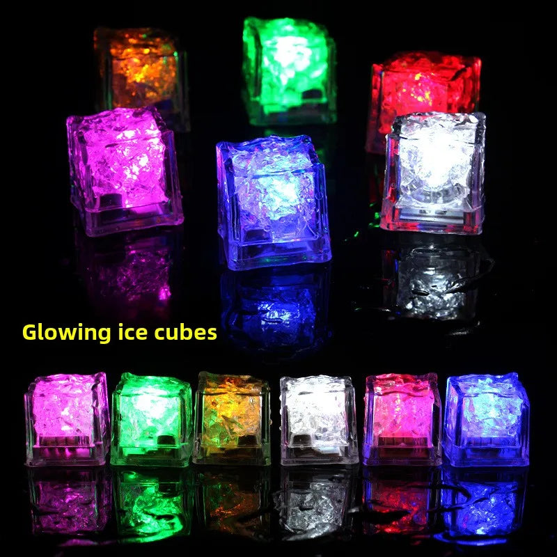 LED Leucht-Eiswürfel mit Farbwechsel – für Drinks & Events