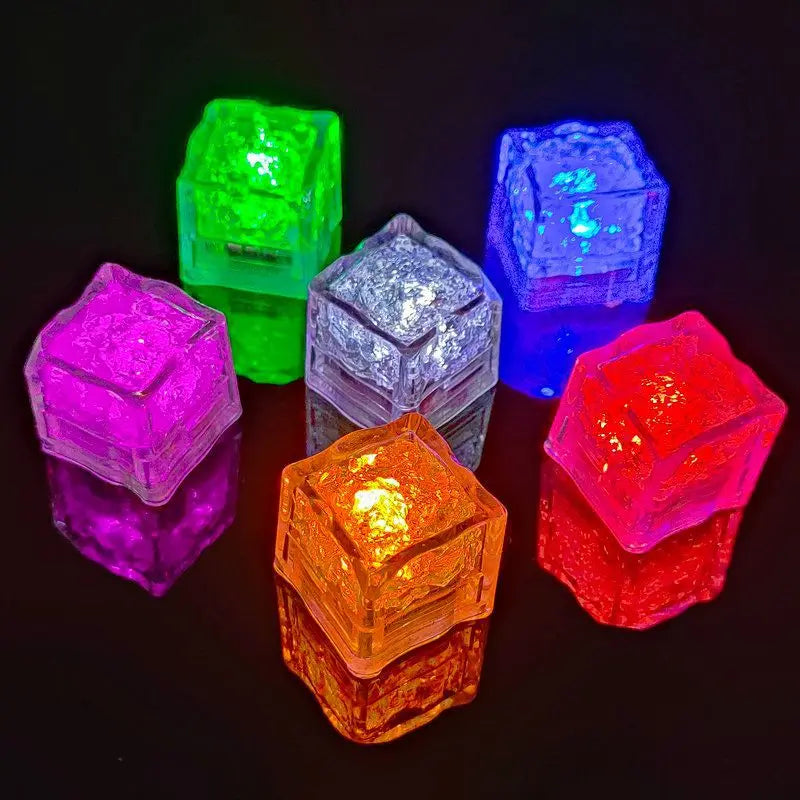 LED Leucht-Eiswürfel mit Farbwechsel – für Drinks & Events
