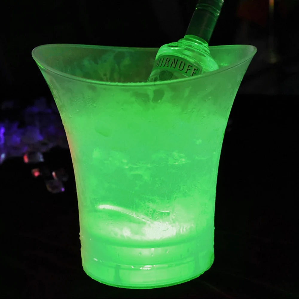 LED Ice Bucket 5L – leuchtender Getränkekühler