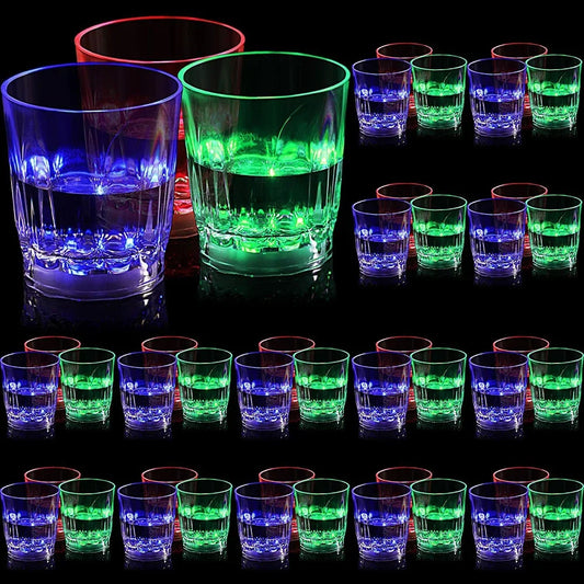 LED Shotgläser – leuchtende Partybecher